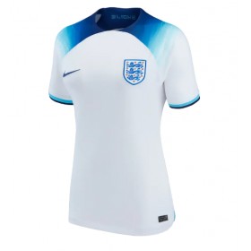Damen Fußballbekleidung England Heimtrikot WM 2022 Kurzarm